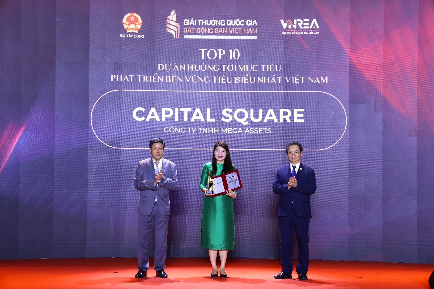 Capital Square được vinh danh Top 10 Dự án Hướng tới Mục tiêu Phát triển Bền vững Tiêu biểu Nhất Việt Nam